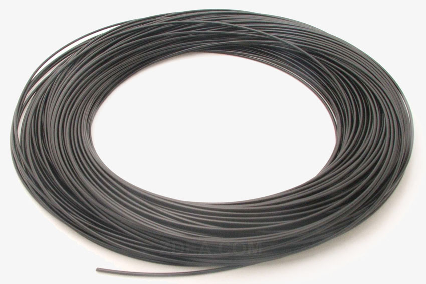 End Glow Fiber Optic Cable with Jacket detail