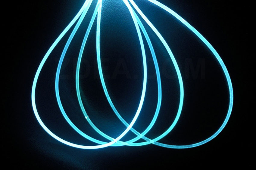 Side Glow Fiber Optic Cable detail