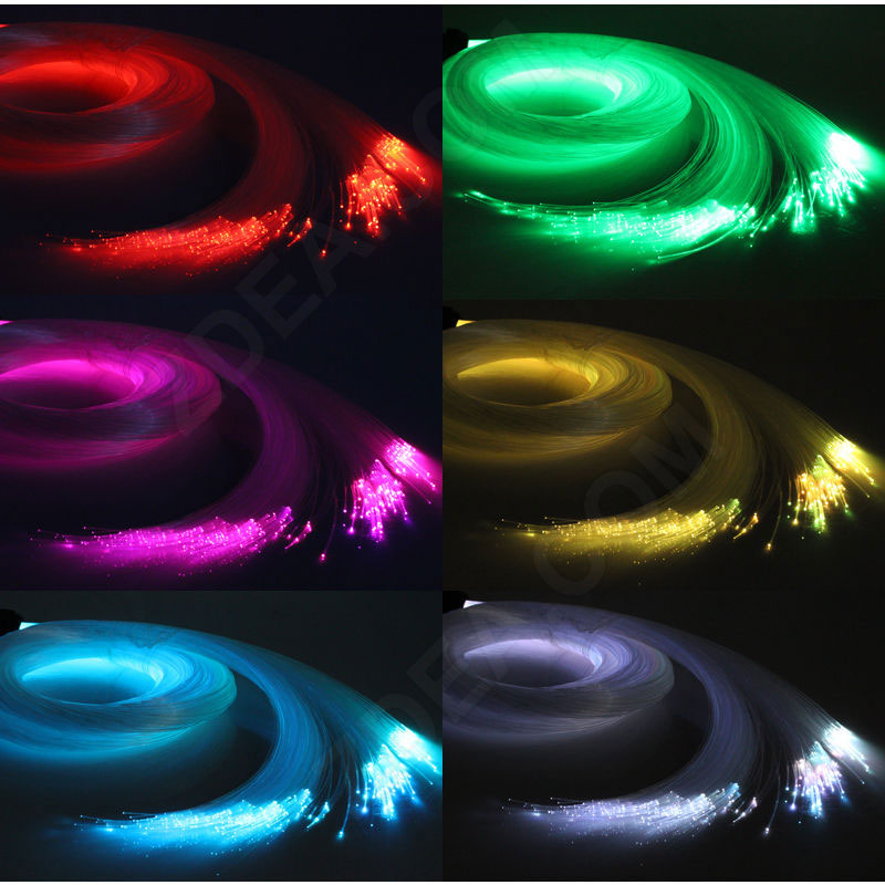 End Glow Fiber Optic Lighting Cable detail
